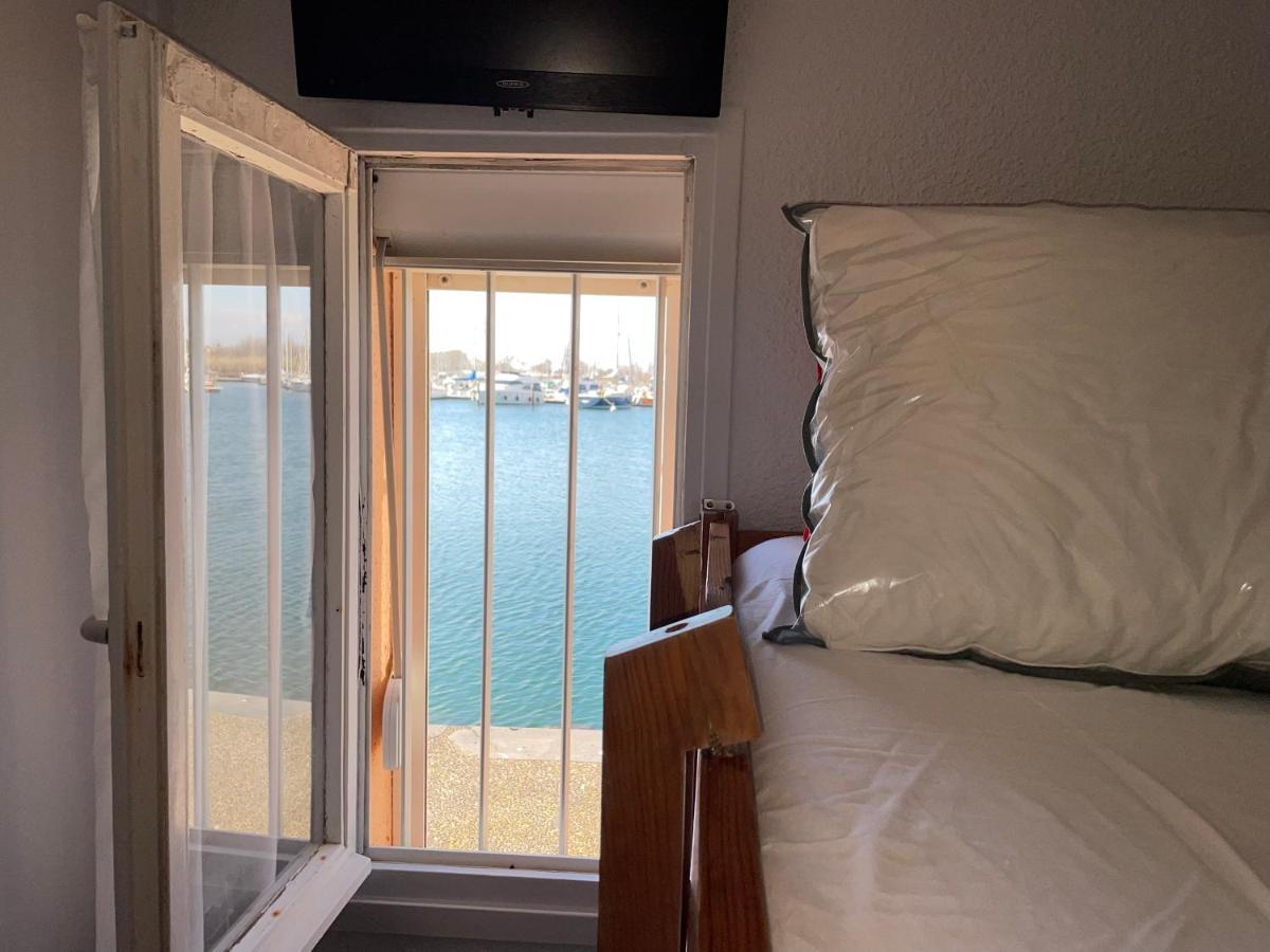 Studio - Les Pieds Dans L'Eau Agreable En Toutes Saisons 4 Couchages - Climatisation - Parking Prive - Piscine Sur Mer - Vue Magnifique Et Rare - Situation Optimum - Les Argonautes - Ile Des Pecheurs - Cap D'Agde Ngoại thất bức ảnh